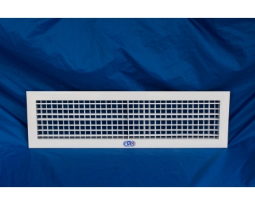 Miệng Gió 2 Lớp Lá Cánh Chỉnh Vách Ngăn 640 x 140