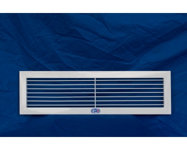 Miệng Gió 1 Lớp Lá  Cánh Chỉnh Vách Ngăn 640 x 140